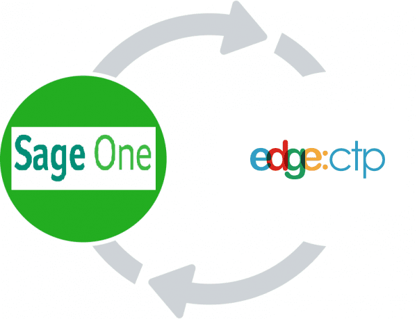 Sage One integration online business cloud accounting with EdgeCTP