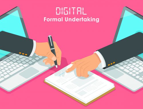 How to digitally create and send a Formal Undertaking to a Chamber