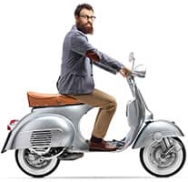 man-on-scotter-1 Efficiency Increase