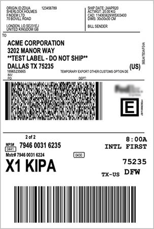 shipment-label